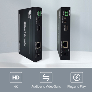 Bitvisus <span class=keywords><strong>hdbaset</strong></span> âm thanh chuyên nghiệp/Video 70m 40m PoE HDMI tín hiệu Extender 4K30hz <span class=keywords><strong>hdbaset</strong></span> Extender KVM Extender - Product Image 6