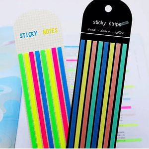 สติกเกอร์ไฮไลท์แบบแถบสีมาการอง 4 แบบ 160 ชิ้น/แพ็ค สติกเกอร์ติดเองสำหรับทำเครื่องหมายในพระคัมภีร์ หรือใช้จดบันทึก - Product Image 6