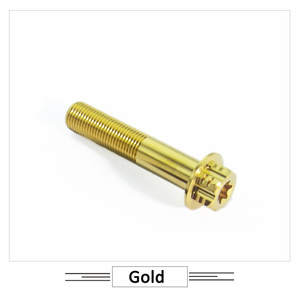 1 Uds perno de titanio <span class=keywords><strong>M12</strong></span> <span class=keywords><strong>X</strong></span> 40/60/120mm 1,25 reparación de motocicletas tornillo de modificación <span class=keywords><strong>tornillos</strong></span> de amortiguación de vibraciones - Product Image 4