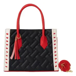 Bolso de Lujo para Mujer Fana Catalina M3865 con Hermosos Colores Tommy y Cadena, Decoraciones de Diamantes y Perlas, Asa Única y Solapa Abierta - Product Image 3