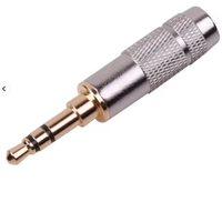 Prise audio filetée TRS 3,5 mm, prise casque 1/8 pouce, connecteur jack 3 pôles stéréo mâle 3,5 pour câble de 6 mm