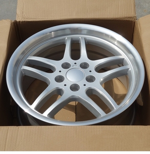 YQ Cast Offre Spéciale pour 3 4 5 Series <span class=keywords><strong>E38</strong></span> E39 E60 E36 F30 F10 Cast 5x120 Silver 19 Inch Jantes Style 37 Alloy Passenger Car Wheels - Product Image 4