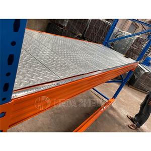 1500 ק "ג לכל שכבה מדפי חובה אחסון מחסן מתלה פלדה מדפים תעשייתיים - Product Image 5