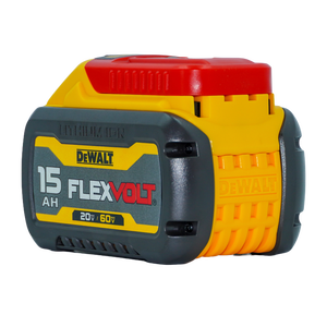 Batería de Iones de Litio DEWALT DCB615 FLEXVOLT 20V/60V MAX 15Ah, Batería de Herramienta Eléctrica de Alta Capacidad y Durabilidad - Product Image 2
