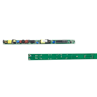 Controlador LED AC-DC de 40W 880mA, Alta Potencia, Baja Distorsión Armónica Total, Placa Delgada para Luminarias, Entrada 100-277V