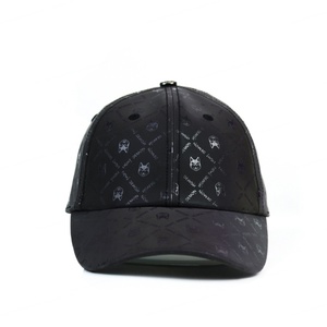 Gorra de béisbol de cuero de alta calidad personalizada gorra de béisbol de 6 paneles al por mayor logotipo - Product Image 3