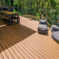 Plancher extérieur en WPC solide haute densité Vanjoin, résistant aux intempéries, terrasse en composite