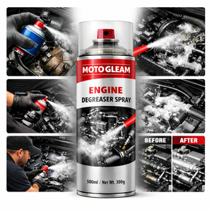 Dégraissant <span class=keywords><strong>moteur</strong></span> haute performance 300g 500ml MOTO GLEAM, éliminateur rapide <span class=keywords><strong>de</strong></span> taches d'huile pour les machines automobiles et industrielles - Product Image 2