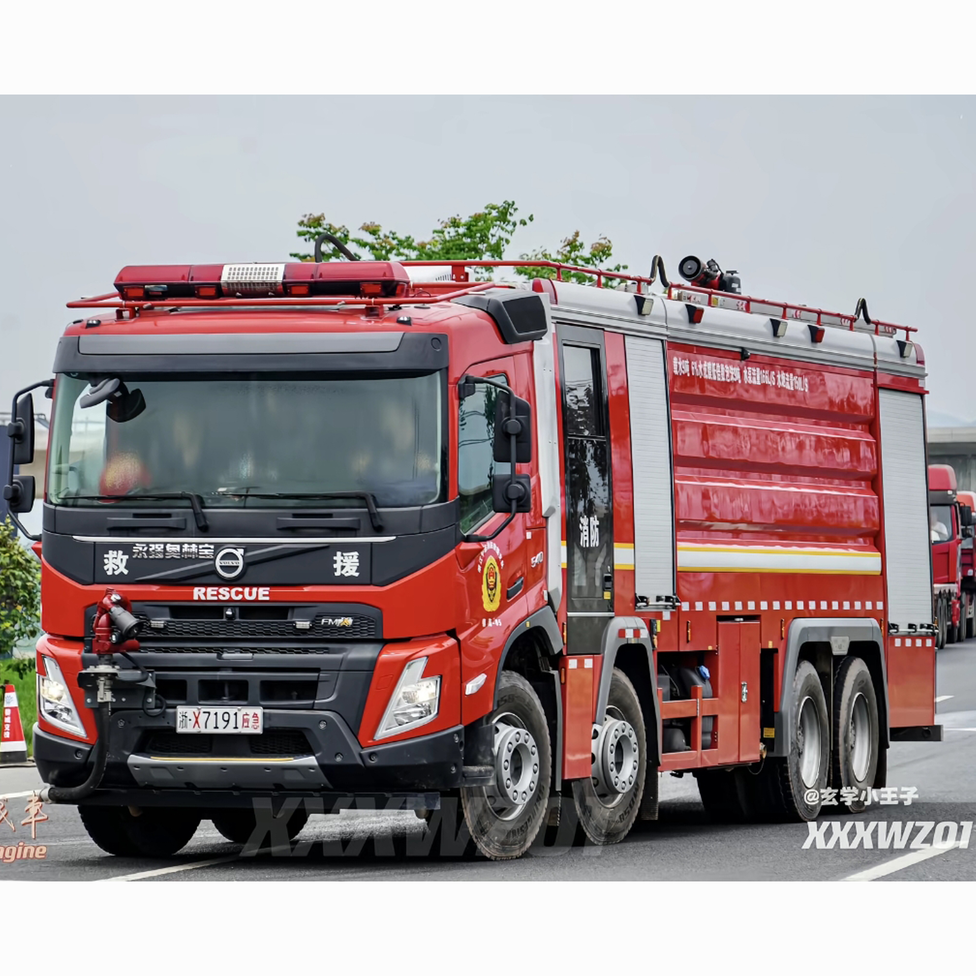 New 13T Diesel Pumper Fire Truck with Foam Recycling System 50 Reuse Rate Foam Recovery Feature