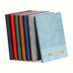 Carnet promotionnel en PU, articles de papeterie d'entreprise, agendas de bureau personnalisés, carnets A5 avec logo - Product Image 6