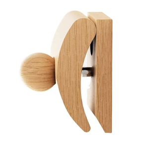 Support mural en bois massif pour <span class=keywords><strong>tapisserie</strong></span>, couette, couverture, avec vis et adhésif, pour la décoration de la maison, de la chambre à coucher et du salon - Product Image 3