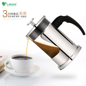 L-BEANS เครื่องชงกาแฟเฟรนช์เพรสสแตนเลส 350 มล. สำหรับใช้ในบ้าน - Product Image 3