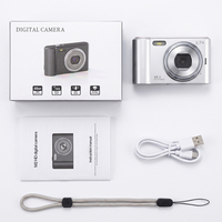 Petit appareil photo numérique mini pour étudiants, écran IPS HD 2,4 pouces, filtre, MP3, portable, prix d'usine bas