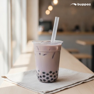 ชานมเผือกพร้อมลูกมันสำปะหลัง - Product Image 4
