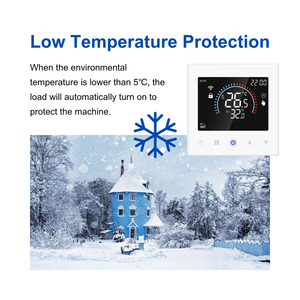 Phong cách hiện đạ<span class=keywords><strong>i</strong></span> kiểm soát nhiệt độ wifi nhiệt cho nhà sưở<span class=keywords><strong>i</strong></span> ấm nước nhiệt vớ<span class=keywords><strong>i</strong></span> các biểu tượng màu sắc Wifi nhiệt - Product Image 5