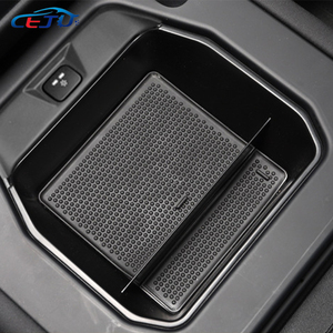 Kit <span class=keywords><strong>Interior</strong></span> de Coche Negro ABS, Caja de Almacenamiento para Reposabrazos Central para Land Rover <span class=keywords><strong>Defender</strong></span> 90 110 130 L663 2020-2025 - Product Image 5