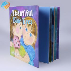 Hardcase ilustrado libro de instrucción de muestra de impresión de tapa dura de la fotografía de <span class=keywords><strong>los</strong></span> niños con corte de la cubie - Product Image 1