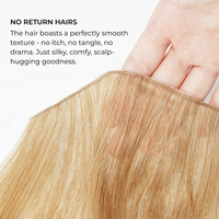 Extensions de cheveux naturels invisibles Genius Weft en gros, cheveux Remy pour usage en salon