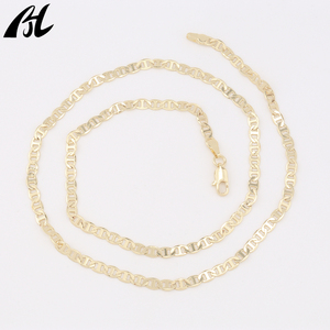Collar Estilo Punk Italiano Chapado en Oro de 14K y 18K con Cierre de Alta Calidad, Collar Punk de Latón Dorado - Product Image 4