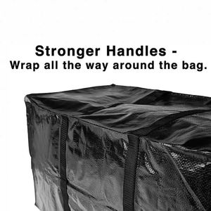 Free Sample <b>Heavy</b> <b>Duty</b> Traveling Pp Woven Bags Extra Large <b>Zipper</b> Storage Bag With Custom Size - Product Image 3
