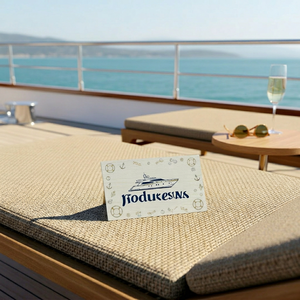 <b>Yacht</b> VIP Card Wooden Membership Card RFID Solutions NTAG215 13.56 MHz - Product Image 1