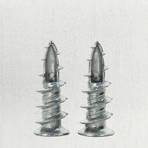 Eenvoudige wandplug van Zamak zinklegering, zelfborend, snelanker voor gipsplaat, 15 mm <span class=keywords><strong>diameter</strong></span> met vleugel - Product Image 3