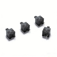 Interrupteur miniature à bouton-poussoir KFC-04B-845-2GS 8.45 2P, interrupteur à bascule autobloquant, plaqué argent, anti-poussière, 24V 10mA IP38
