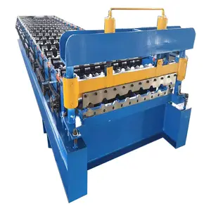 Single-Layer Color Steel Roofing Sheet Roll Making Forming Machine For Sale