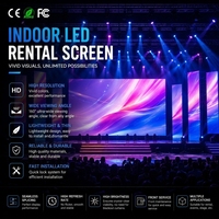 Pantalla LED a Todo Color Jode P2.6, Pantalla LED de Alquiler para Interiores, Video Wall LED HD 4K para Escenarios, Conciertos, Bodas, Exposiciones, Eventos
