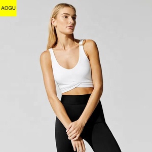 Mode Gebunden Open Back Rippe Stricken Halter Crop <span class=keywords><strong>Top</strong></span> Sommer Sexy Dünne Cami Tops - Product Image 2