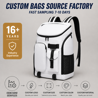 Sac à dos de voyage Oxford de haute qualité à grande capacité avec plusieurs compartiments pour l'extérieur