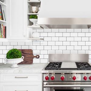 Aggiornamento Più Spessa 2.5 millimetri di Spessore A Mosaico Backsplash Adesivo Da Parete Piastrelle 12*12 Pollici Buccia e Bastone <span class=keywords><strong>Mattonelle</strong></span> Della Parete Della <span class=keywords><strong>Cucina</strong></span> bagno - Product Image 4