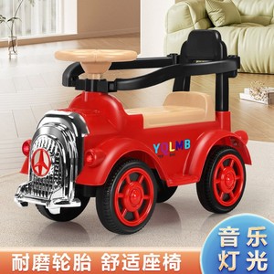 Voiture à pédales Yqlmb pour tout-petits de 1 à 3 ans, rouge, en plastique, quatre roues, avec siège et guidon - Product Image 5