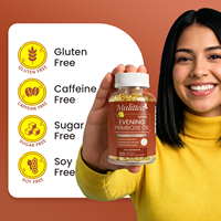 Complément alimentaire naturel OEM/OBM à base d'huile d'onagre 1300mg avec GLA, capsules molles d'huile d'onagre pressée à froid
