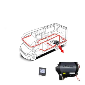 Chauffe-eau intégré air et eau NF Diesel 110v 220v Combi Heater Semblable To Truma For Caravan Camper