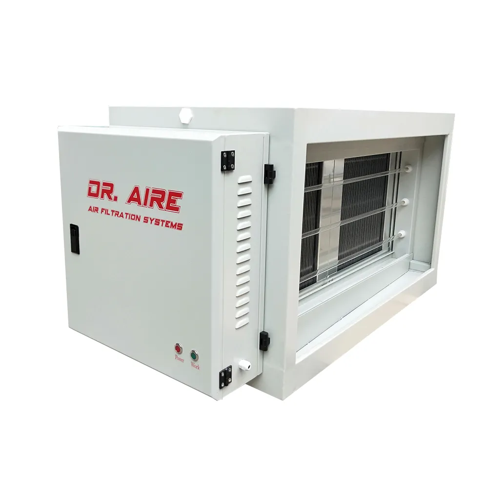 Dr. Aire מסחרי מטבח צלייה אלקטרוסטטי Precipitator ESP אוויר ניקוי