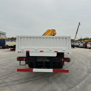 Sinotruk Howo <strong>White</strong>-Yellow Two-Tone N Series 380-horsepower Engine Truck-Mounted <strong>Crane</strong> Truck - Product Image 6