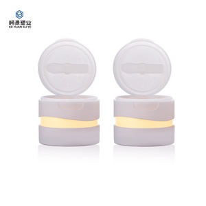 <span class=keywords><strong>100ml</strong></span> <span class=keywords><strong>3.4</strong></span> fl. <span class=keywords><strong>oz</strong></span>. Mỹ phẩm Jar sinh thái nhựa Jar tùy chỉnh cho cơ thể chà hoặc mặt Kem - Product Image 2