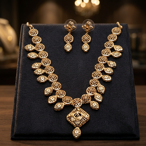 Venta al por mayor formando collares 14K 18K 24K oro relleno tradicional turco collares, collares de moda, latón oro Turquía joyería. - Product Image 3