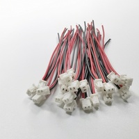 ODM OEM JST Molex Dupont pemasangan kabel MX1.25 Pitch 2 3 4 5 6 Pin perempuan steker kustom kawat Harness untuk elektronik