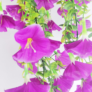 Guirnalda de Flores Artificiales de Gloría de la Mañana de 75 cm, Flores Decorativas de Plástico para Bodas, Decoración del Hogar, Accesorios de Fotografía - Product Image 4
