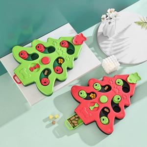 <b>Christmas</b> Tree <b>Dog</b> Slow Feeder Bowl Interactive Training Waterproof Puzzle <b>Toy</b> Foraging Mental Enrichment Treat Bowl - Product Image 2