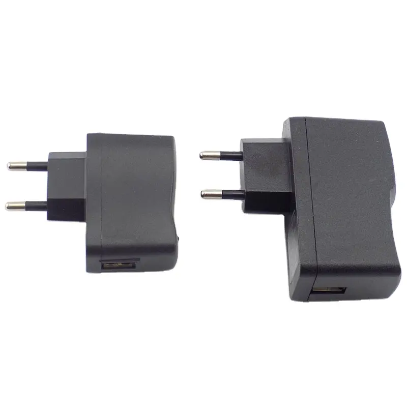 المصغّر USB شاحن 5V 0.5A 1A 2A 3A جدار شاحن AC إلى DC شحن الطاقة محول توريد 100V-240V الناتج عن قطاع ضوء