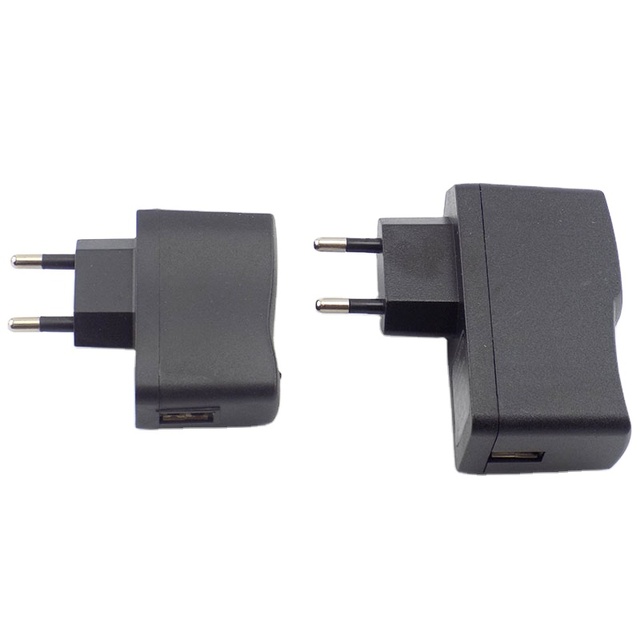 Micro USB Charger 5V 0.5A 1A 2A 3A Wall Charger AC to DC Charging Power Adapter Supply 100V-240V Output for LED Strip Light