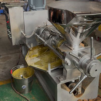 Machine d'extraction à froid pour l'huile de maïs, de soja, d'avocat, de menthe poivrée, de cactus et de graines de baobab noir