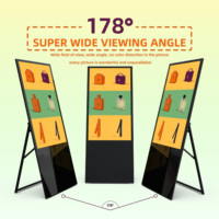 LD 32/43/49/55/65 LCD interior Android video tótem Smart TV poster 4K pantalla de publicidad señalización digital y monitor de pantallas