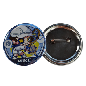 Huy Hiệu Nút Nhà Sản Xuất Bán Buôn Tùy Chỉnh <span class=keywords><strong>58Mm</strong></span> In Thiết Kế Logo Trống Nhựa Chân Từ Tính Vòng Tin Huy Hiệu Nút - Product Image 3