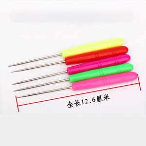 Poinçon à manche <span class=keywords><strong>en</strong></span> bois pour trou de perforation <span class=keywords><strong>en</strong></span> cuir ou bricolage fait à la main - Product Image 6