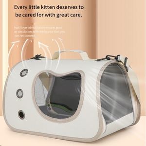 Portable <b>Pet</b> <b>Carrier</b> Bag for Cats Breathable Mesh Window Cat Travel <b>Carrier</b> - Product Image 3