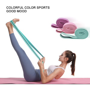 Set di 3 Fasce Elastiche Lunghe in Tessuto per Fitness, Bande Elastiche per Allenamento e Assistenza Pull-up - Product Image 5